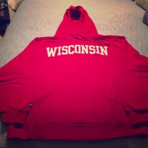 Wisconsin hooded sweatshirt